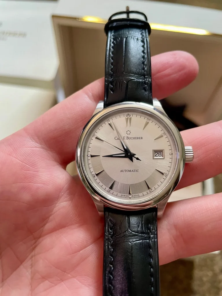 carl f bucherer manero autodate watch