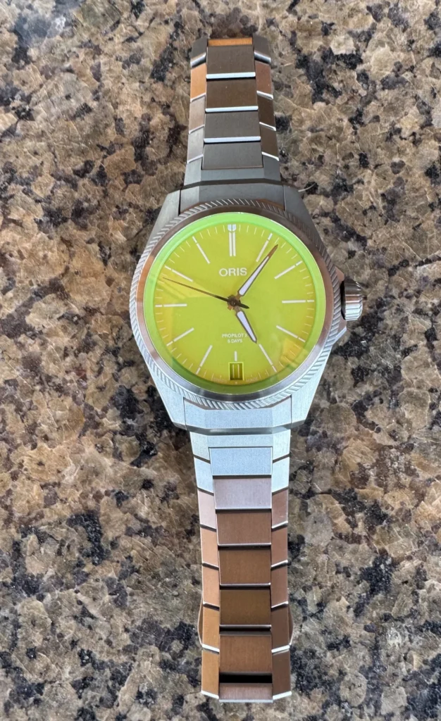 Oris Propilot x Kermit
