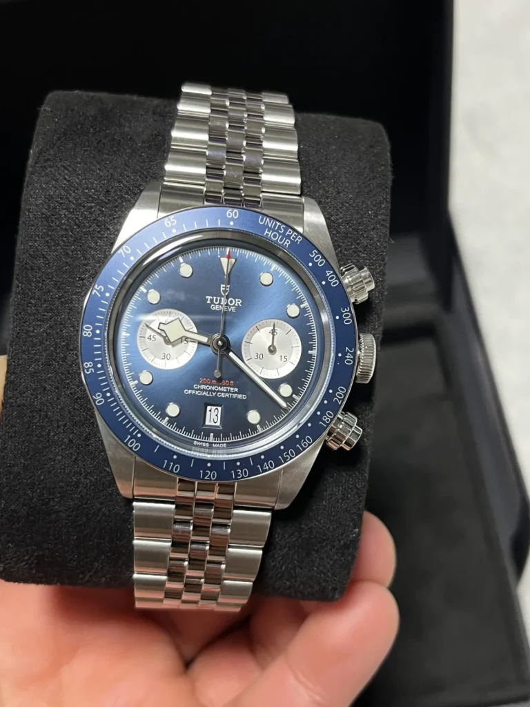 tudor black bay chrono